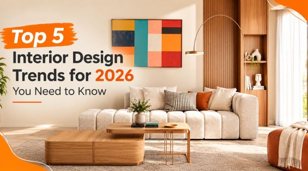 Top 5 Interior Design Trends for 2026 You Need to Know Interior Desgin Trends